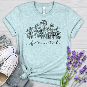 Faith Garden Heathered Tee