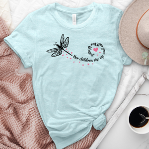 Her Children Dragonfly Heathered Tee