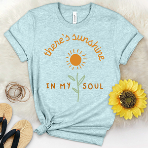 There's Sunshine Heathered Tee