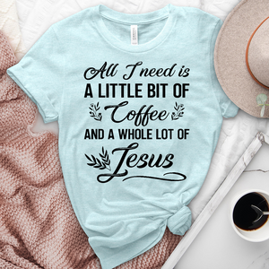 Whole Lot Of Jesus Heathered Tee