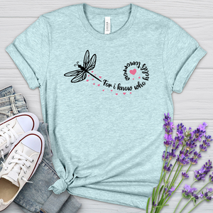 For I Know Dragonfly Heathered Tee