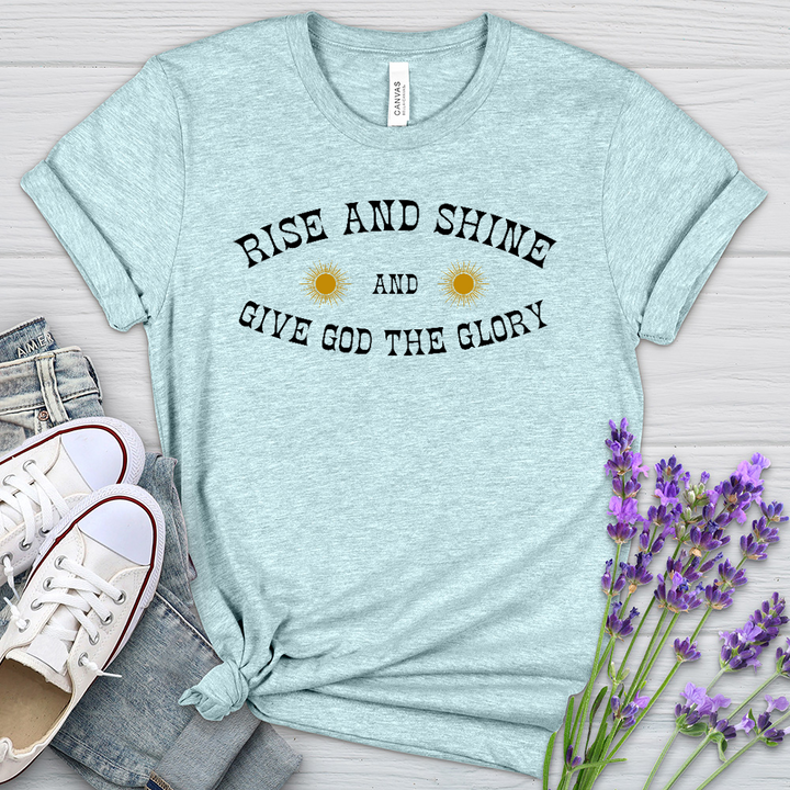 Rise & Shine Heathered Tee