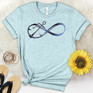 Anchor Infinity Heathered Tee