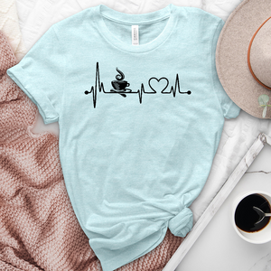 Coffee And Love Heathered Tee