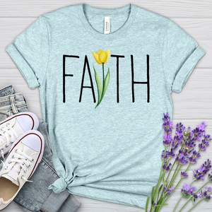 Faith Tulip Heathered Tee