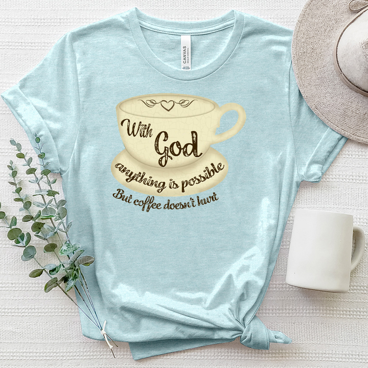 All Things are Possible Heathered Tee