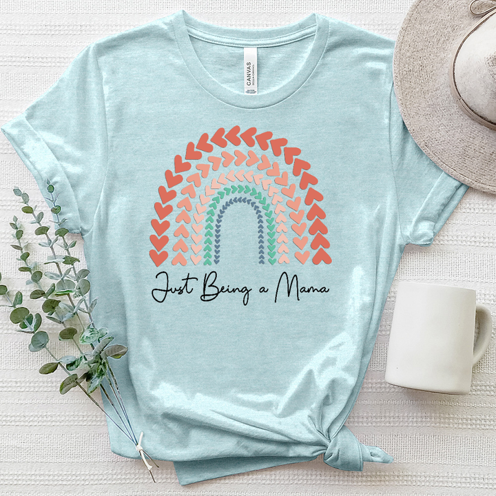 Mama Heathered Tee
