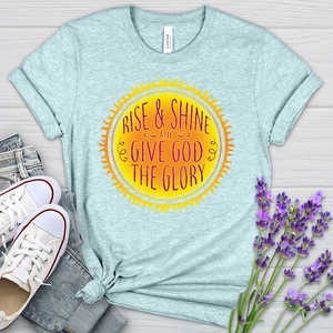 Rise & Shine Heathered Tee