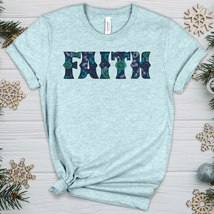 Faith Leopard P8 Heathered Tee