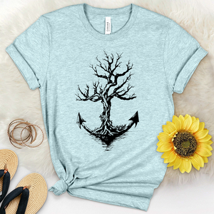 Anchored Heathered Tee