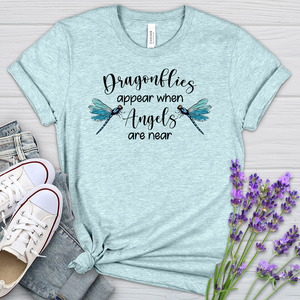 Dragonflies Appear Heathered Tee