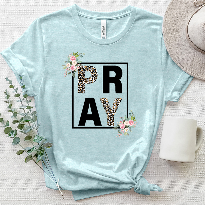 Pray Heathered Tee