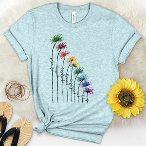 Fruits Of The Spirit Dandelions Heathered Tee