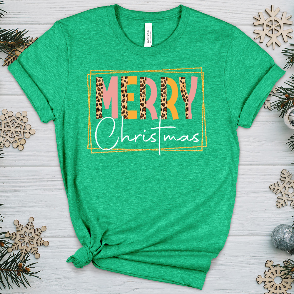 Have A Merry Christmas Heathered Tee