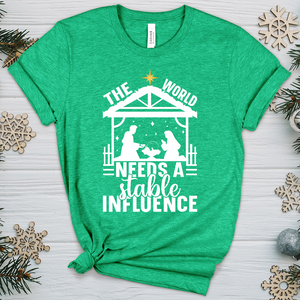 Stable Influence Heathered Tee