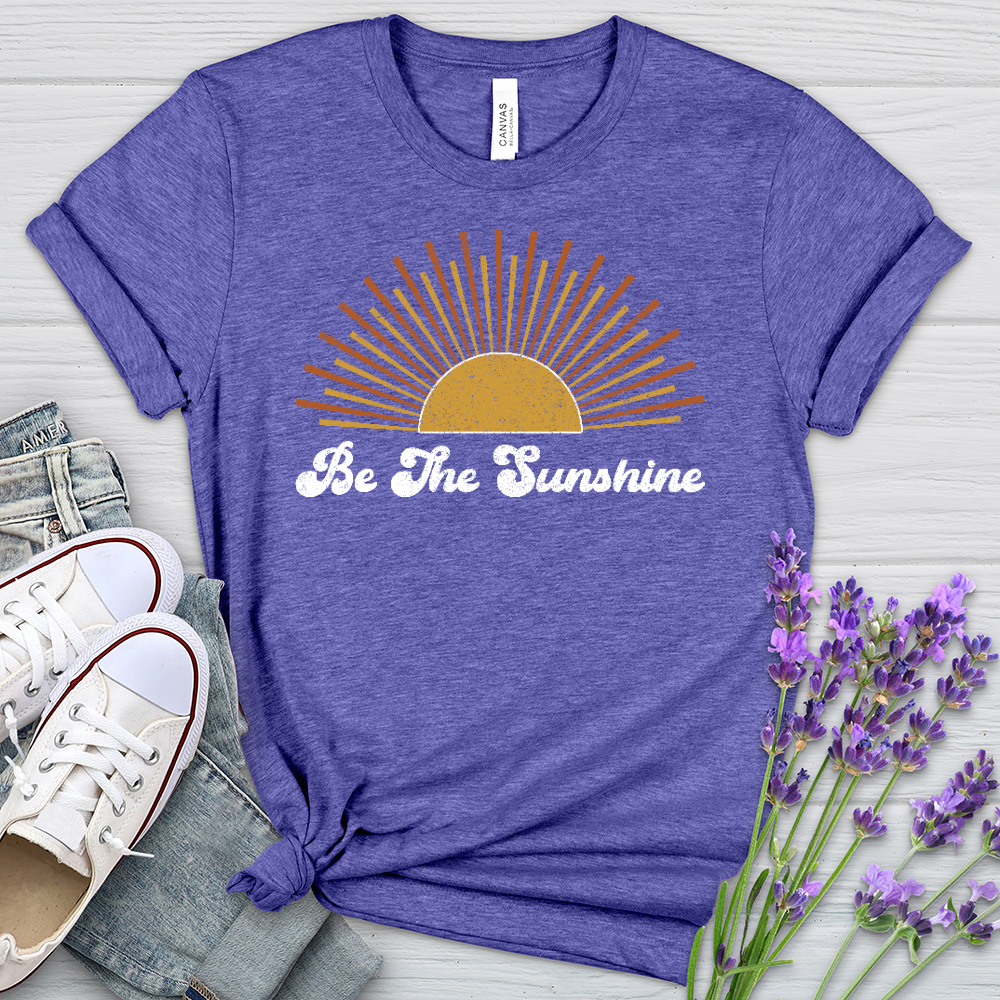 Be The Sunshine Sun Heathered Tee