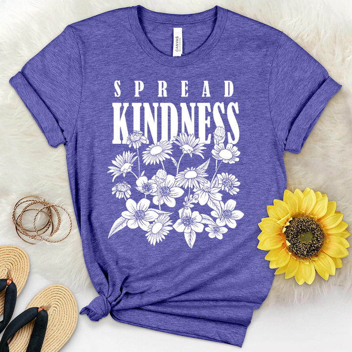 Spread Kindness Heathered Tee