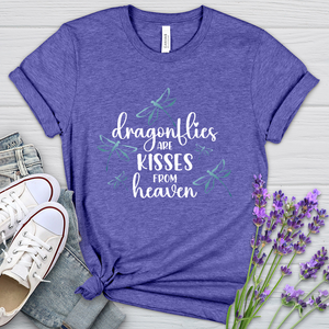 Dragonfly Kisses Heathered Tee