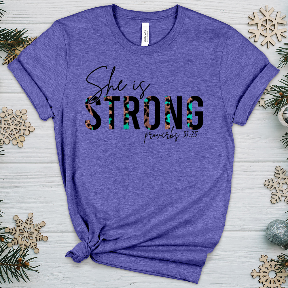 She is Strong 04 Heathered Tee