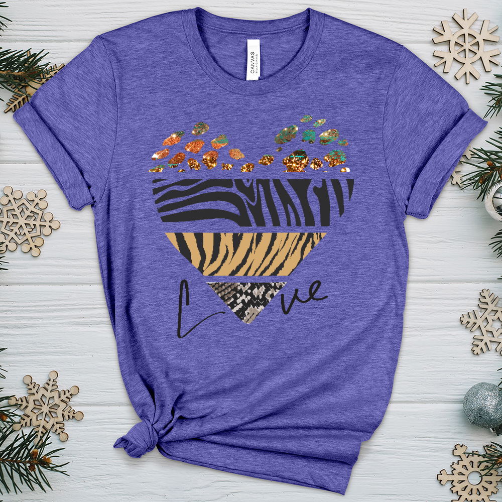 Love Is Wild 2 Heathered Tee