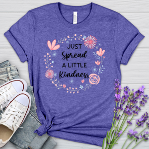 Spread A Little Kidness Heathered Tee