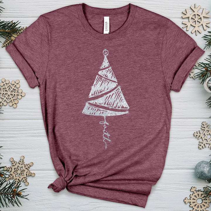 O Christmas Tree Heathered Tee