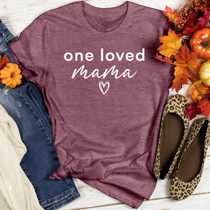 Loved Mommy and Me Heathered Tee