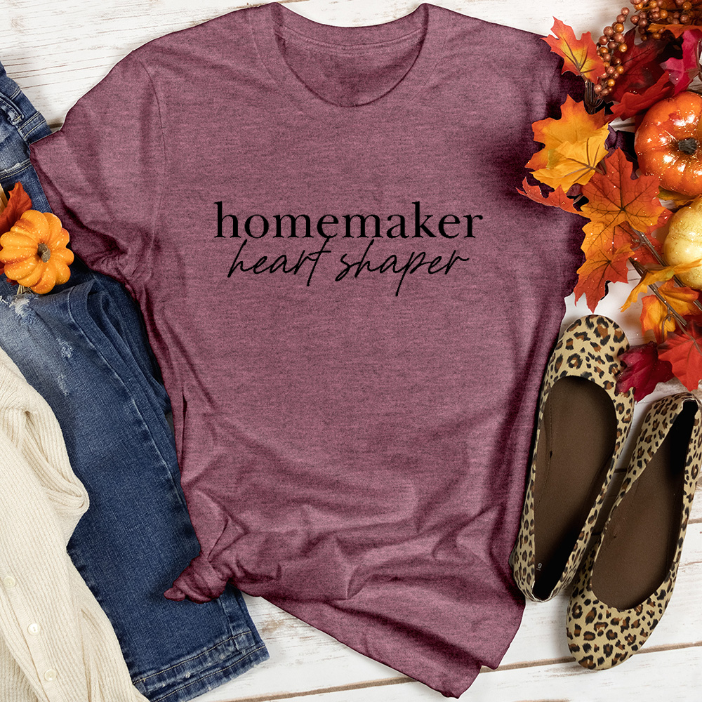 Heart Shaper Joy Maker Heathered Tee