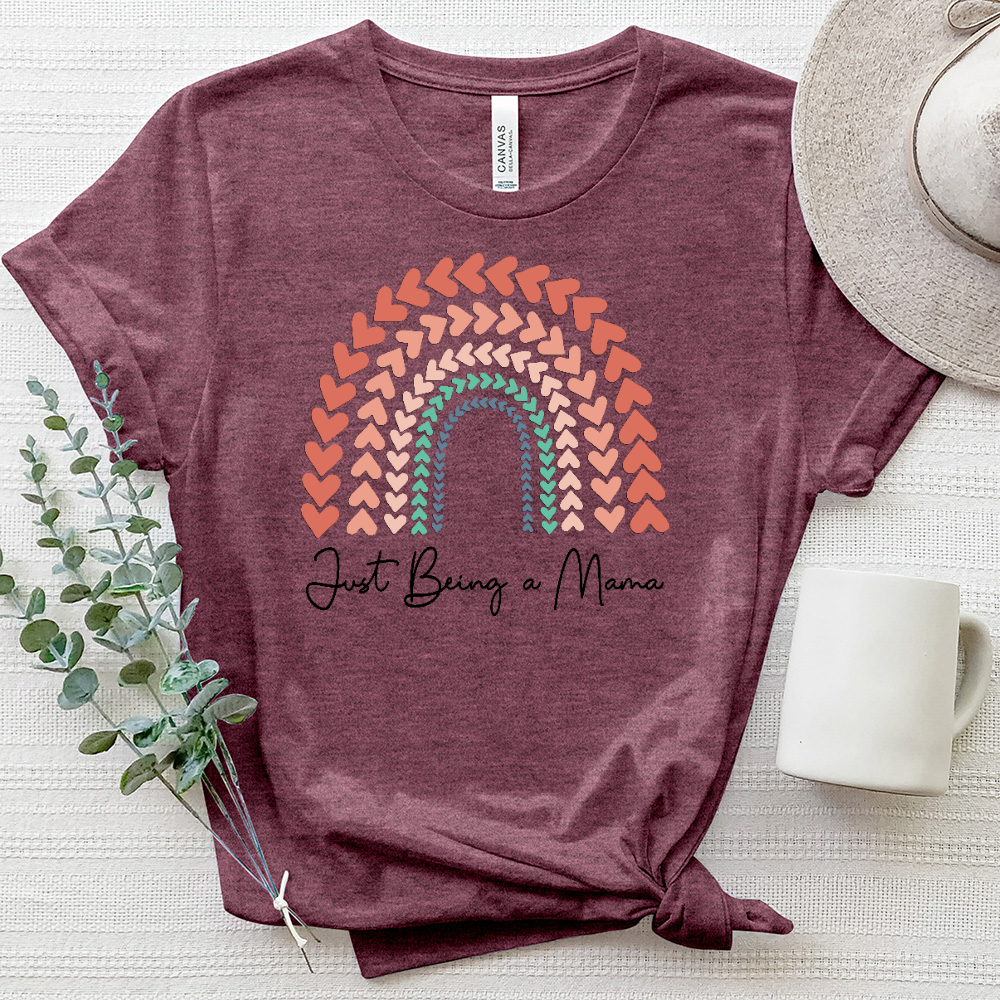 Mama Heathered Tee