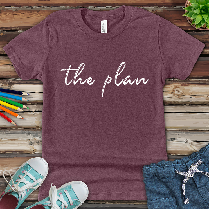 The Plan Youth Heathered Tee