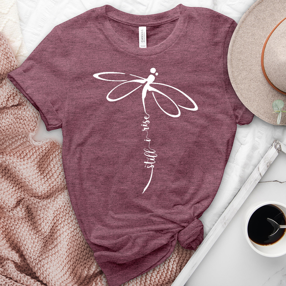 Still I Rise Dragonfly Heathered Tee