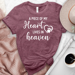 A Piece Of My Heart Heathered Tee