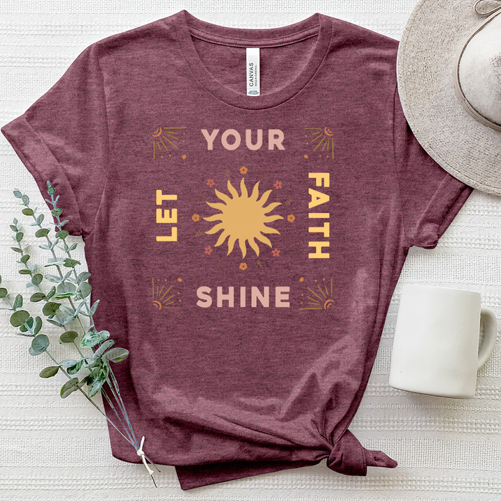 Shining Faith Heathered Tee