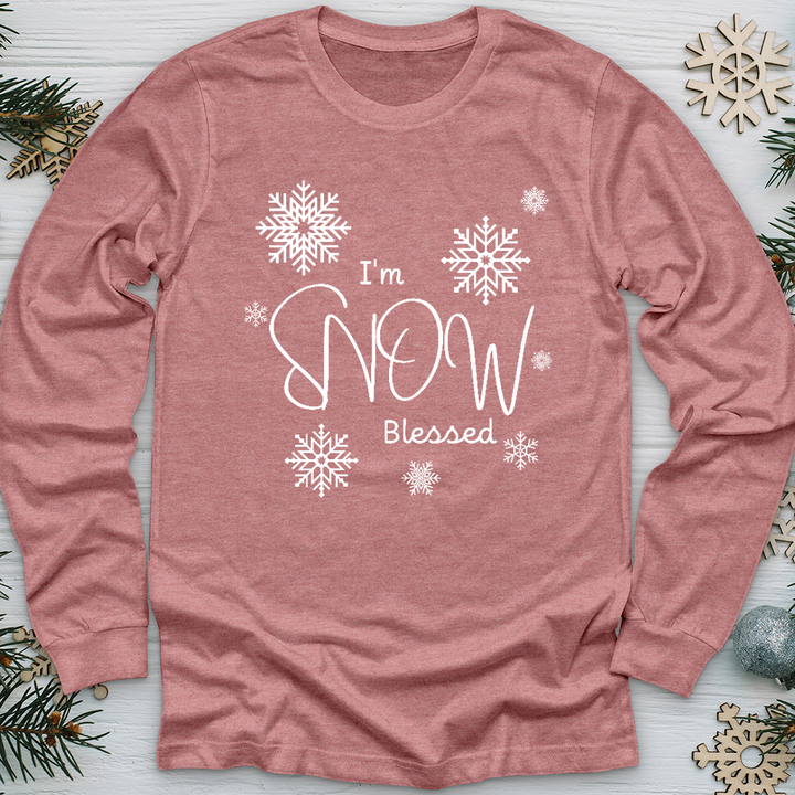 I'm Snow Blessed Long Sleeve Tee