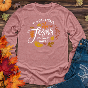 Fall For Jesus Long Sleeve Tee