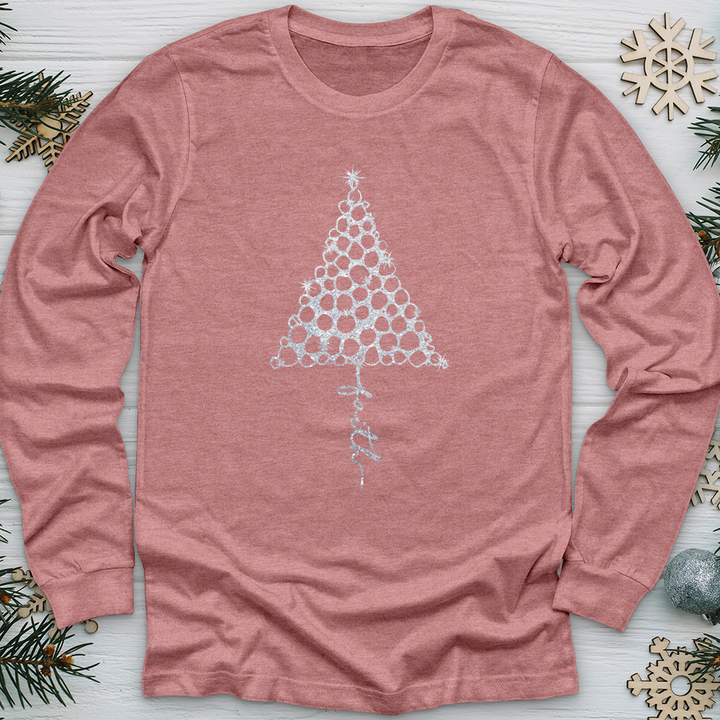 Faith Snowball Tree Long Sleeve Tee