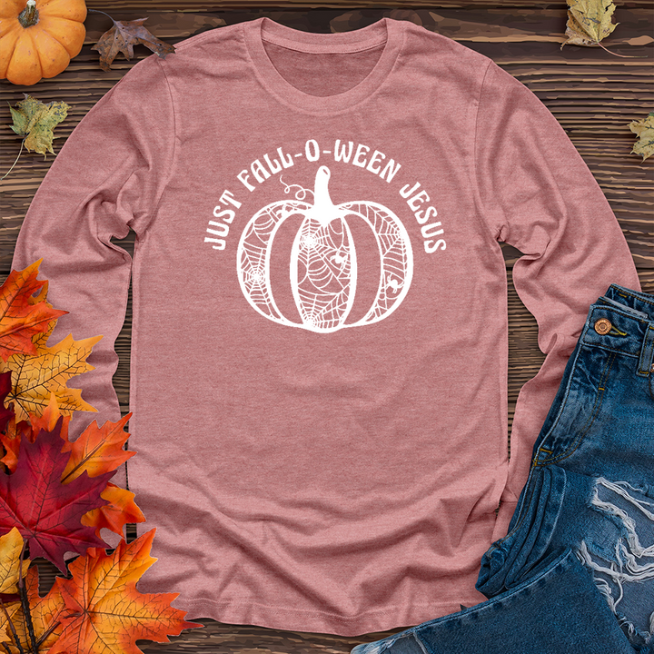 Fall-o-ween Jesus Long Sleeve Tee