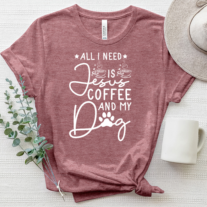 All i Need Heathered Tee