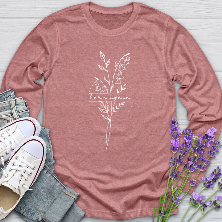 Born Again Flower Long Sleeve Tee