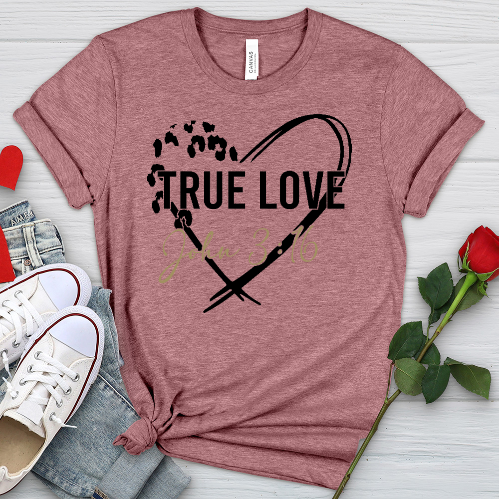 True Love Heathered Tee