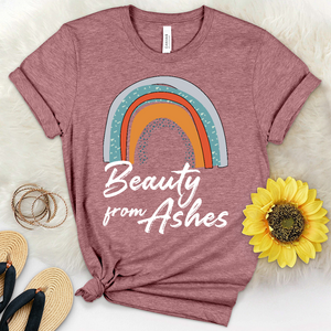 Beauty From Ashes Rainbow Heathered Tee