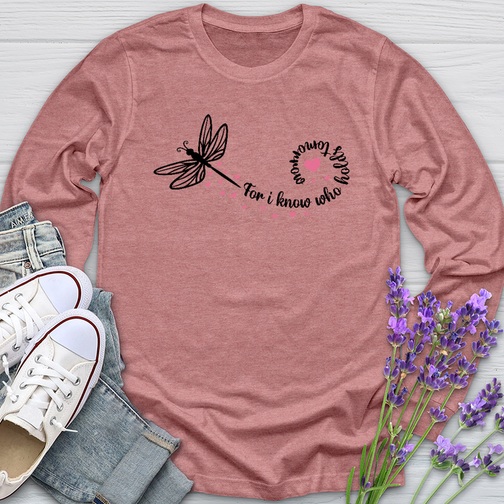 For I Know Dragonfly Long Sleeve Tee