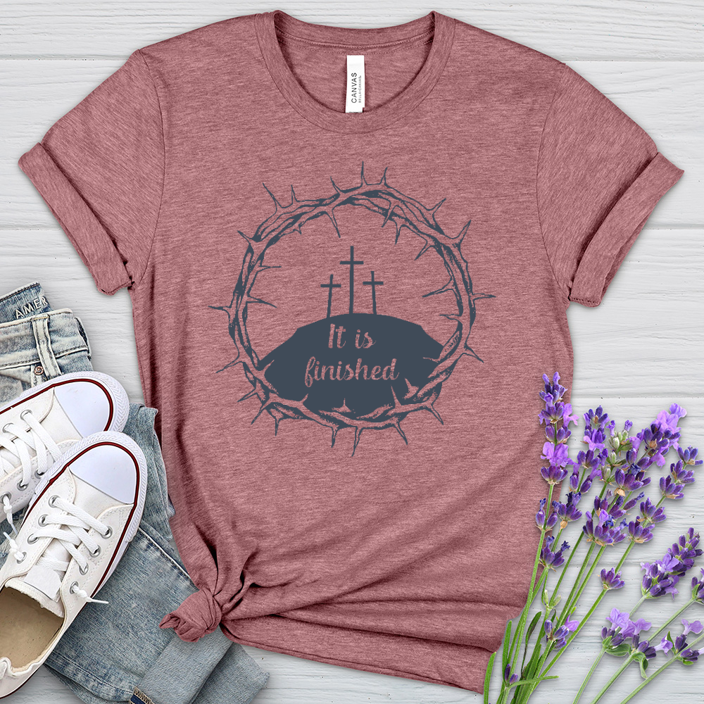 Jesus Paid It All Heathered Tee