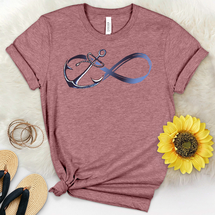 Anchor Infinity Heathered Tee