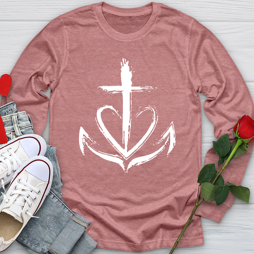 Faith is the Anchor Long Sleeve Tee