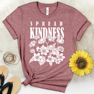 Spread Kindness Heathered Tee