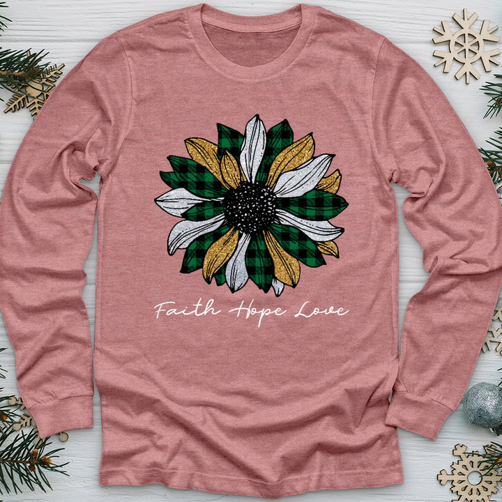 Faith, Hope, Love Long Sleeve Tee