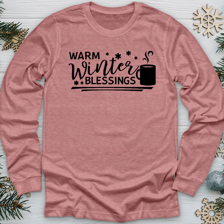 Warm Winter Blessings Long Sleeve Tee