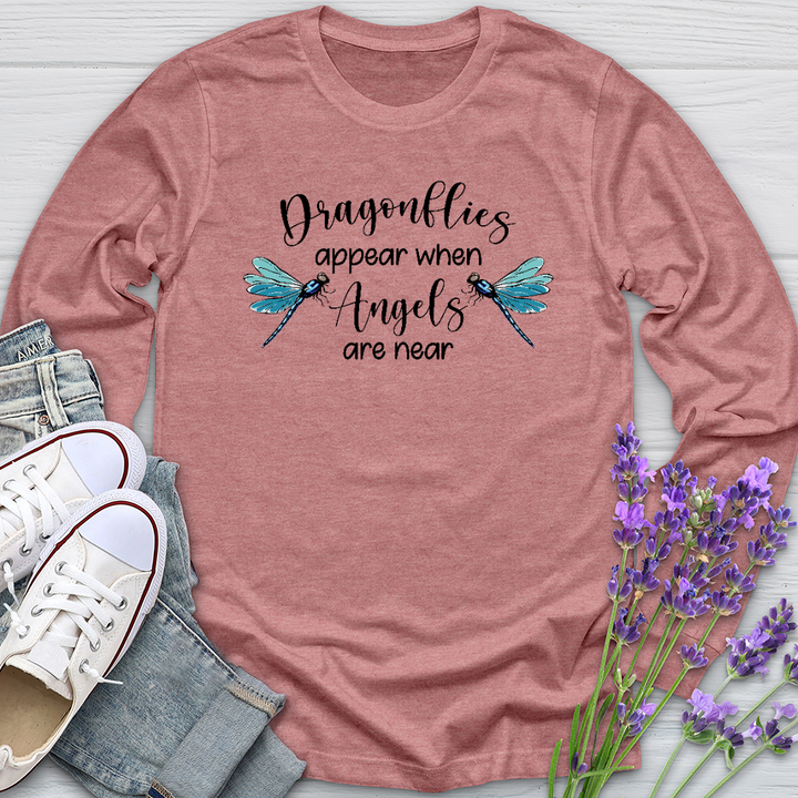 Dragonflies Appear Long Sleeve Tee