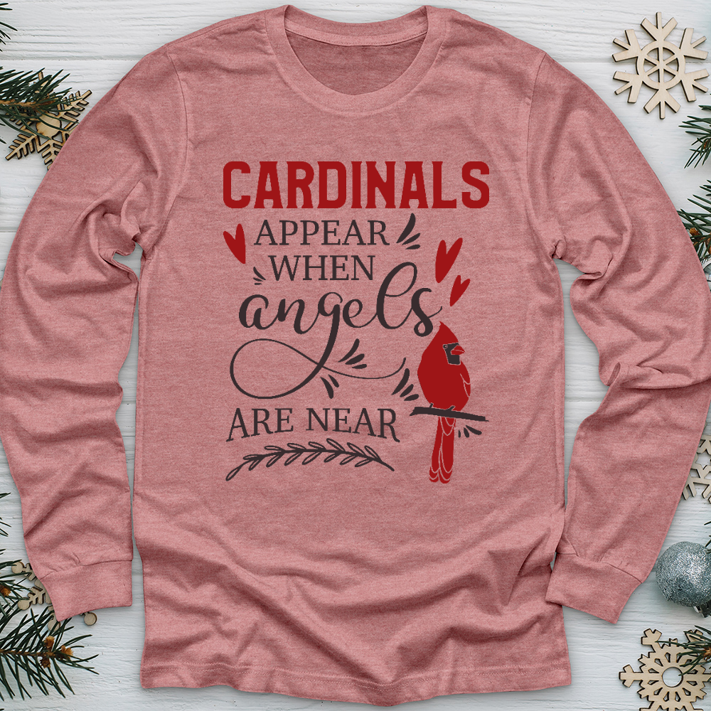 Cardinals & Angels Long Sleeve Tee